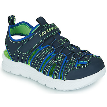 Shoes Boy Sports sandals Skechers C-FLEX SANDAL 2.0 Marine / Green