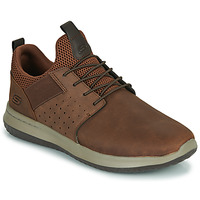 Shoes Men Low top trainers Skechers DELSON AXTON Brown