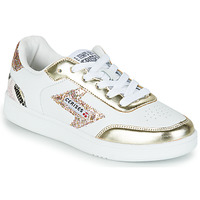 Shoes Women Low top trainers Le Temps des Cerises FLASH White / Gold