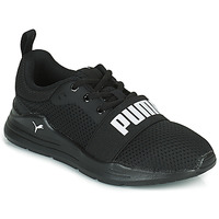 Shoes Boy Low top trainers Puma WIRED PS Black