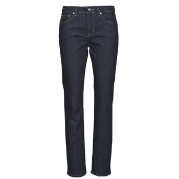 material Women straight jeans Lauren Ralph Lauren MIDRISE STRT-5-POCKET-DENIM Marine