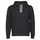 material Men sweaters Polo Ralph Lauren SWEAT A CAPUCHE MOLTONE EN COTON LOGO PONY PLAYER Black
