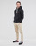 material Men sweaters Polo Ralph Lauren SWEAT A CAPUCHE MOLTONE EN COTON LOGO PONY PLAYER Black