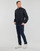 Clothing Men Blouses Polo Ralph Lauren BLOUSON ZIPPE EN SERGE DE COTON AVEC DOUBLURE TARTAN Marine