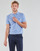 material Men short-sleeved polo shirts Polo Ralph Lauren POLO AJUSTE DROIT EN COTON BASIC MESH LOGO PONY PLAYER Blue
