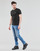 Clothing Men short-sleeved t-shirts Calvin Klein Jeans YAF Black