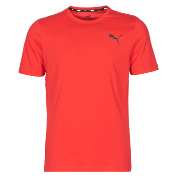 material Men short-sleeved t-shirts Puma ESS TEE Red