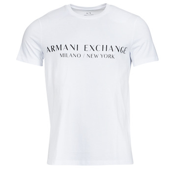 material Men short-sleeved t-shirts Armani Exchange 8NZT72-Z8H4Z White