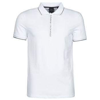 material Men short-sleeved polo shirts Armani Exchange 8NZF71-ZJH2Z White