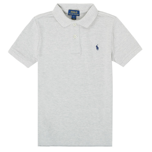 Polo Ralph Lauren FRANCHI Grey - Fast delivery | Spartoo Europe ! -  Clothing short-sleeved polo shirts Child 87,00 €