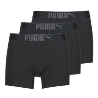 Underwear Men Boxer shorts Puma SUEDED COTTON X3 Black