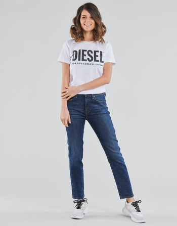 material Women straight jeans Diesel D-JOY Blue / Medium
