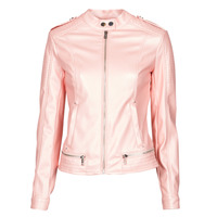 material Women Leather jackets / Imitation leather Guess NEW TAMMY JACKET Pink