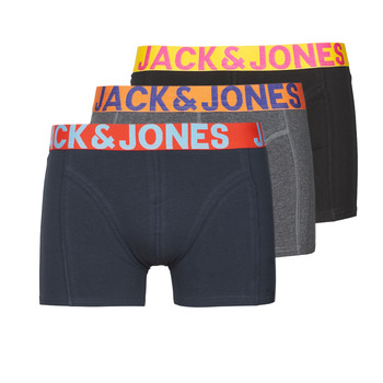 Underwear Men Boxer shorts Jack & Jones JACCRAZY X3 Black / Blue / Grey