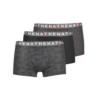 Underwear Men Boxer shorts Athena EASY STYLE X3 Black / Grey / Grey