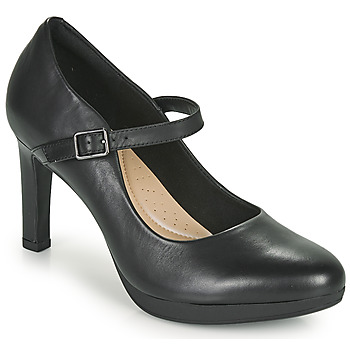 Shoes Women Court shoes Clarks AMBYR SHINE Black