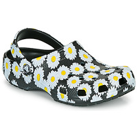 Shoes Women Clogs Crocs CLASSIC VACAY VIBES CLOG Black / White / Yellow