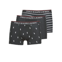 Underwear Men Boxer shorts Polo Ralph Lauren CLASSIC TRUNK X3 Black / White / Black