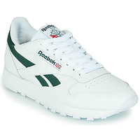 Shoes Low top trainers Reebok Classic CL LTHR White / Green