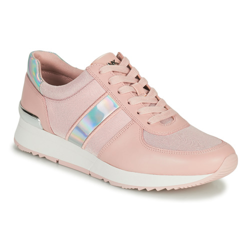 MICHAEL Michael Kors ALLIE TRAINER Pink - Fast delivery | Spartoo Europe !  - Shoes Low top trainers Women 176,00 €