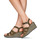 Shoes Women Sandals Adige FLORY V5 VELOURS MILITAIRE Kaki