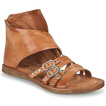 Shoes Women Sandals Airstep / A.S.98 RAMOS HIGH Camel