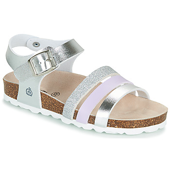Shoes Girl Sandals Citrouille et Compagnie OMAYA Silver