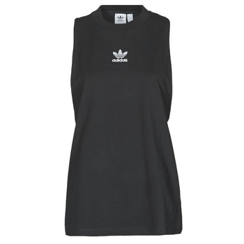Clothing Women Tops / Sleeveless T-shirts adidas Originals TANK Black