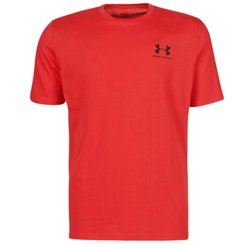 Clothing Men short-sleeved t-shirts Under Armour UA SPORTSTYLE LC SS Red