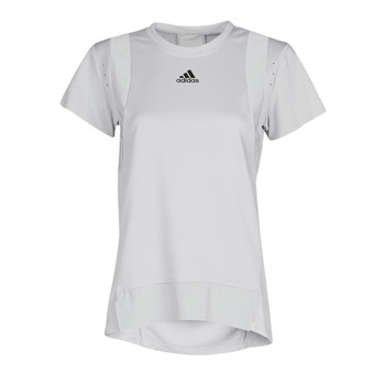 material Women short-sleeved t-shirts adidas Performance TRNG TEE H.RDY Grey