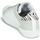 Shoes Women Low top trainers Meline KUC256 White / Silver / Zebra