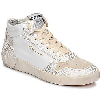 Shoes Women High top trainers Meline NK1409 White / Croc