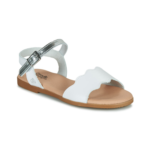 Shoes Girl Sandals Citrouille et Compagnie OBILO White