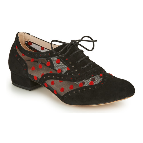 Shoes Women Brogue shoes Fericelli ABIAJE Black / Red
