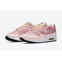 Shoes Low top trainers Nike Air Max 1 Powerwall Strawberry Atmosphere/Atmosphere-True White