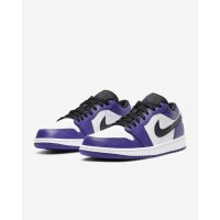 Shoes Low top trainers Nike Air Jordan 1 Low Court Purple Court Purple/White-Black