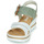 Shoes Women Sandals Rieker SOLLA Green / White