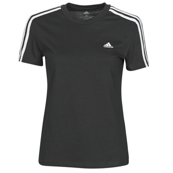 Clothing Women short-sleeved t-shirts adidas Performance W 3S T Black