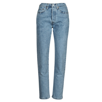 material Women Boyfriend jeans Levi's 501 CROP Blue