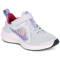 Shoes Girl Multisport shoes Nike DOWNSHIFTER 10 PS Blue / Violet