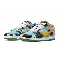 Shoes Low top trainers Nike SB Dunk Low Ben&Jerry's White/Lagoon Pulse-Black-University Gold