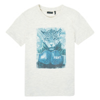 material Boy short-sleeved t-shirts Ikks XS10183-22-C White
