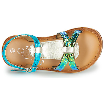 Mod'8 CALICOT Turquoise / Gold
