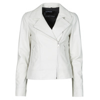 material Women Leather jackets / Imitation leather Oakwood MARJORY White