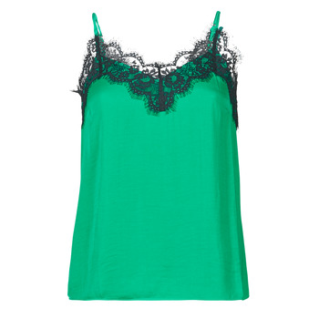 material Women Tops / Sleeveless T-shirts Les Petites Bombes AMY Green
