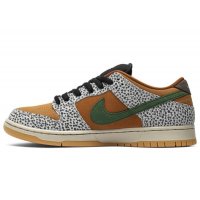 Shoes Low top trainers Nike SB Dunk Low Safari  Neutral Grey/Kumquat-Desert Ochre