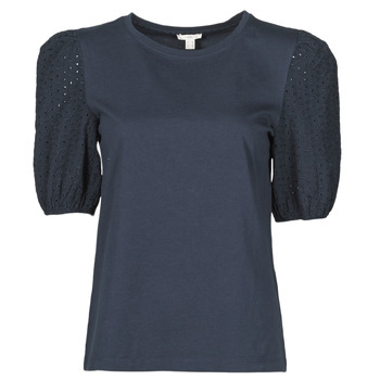 material Women short-sleeved t-shirts Esprit T-SHIRTS Black