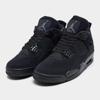 Shoes High top trainers Nike Air Jordan 4 Black Cat Black/Black-Light Graphite