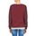 Clothing Women sweaters Franklin & Marshall MANTECO Bordeaux / Grey