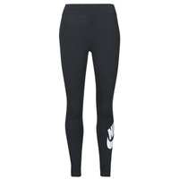 material Women leggings Nike NSESSNTL GX HR LGGNG FTRA Black / White